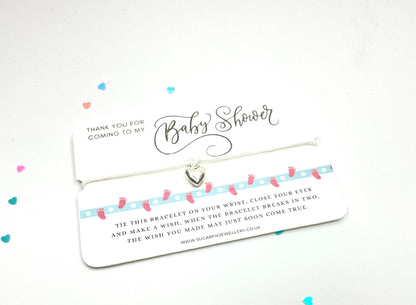 Baby Shower Wish Bracelet