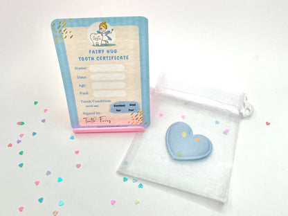 Blue Tooth Fairy Pocket Hug Gift Set