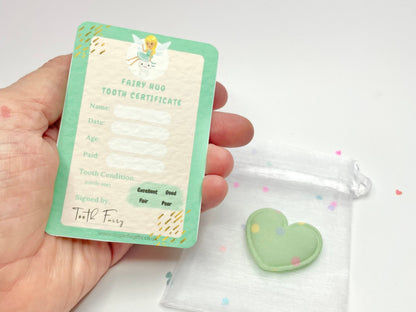 Green Tooth Fairy Pocket Hug Gift Set