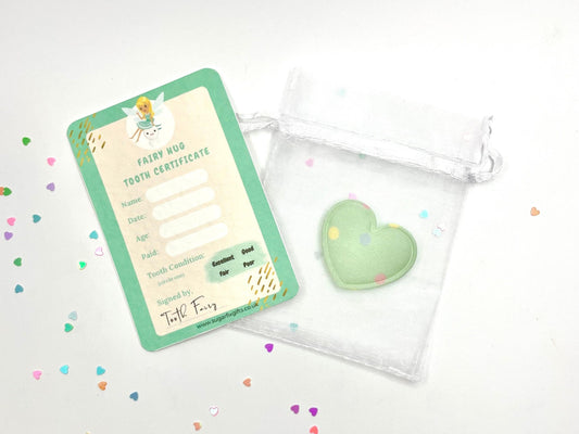 Green Tooth Fairy Pocket Hug Gift Set