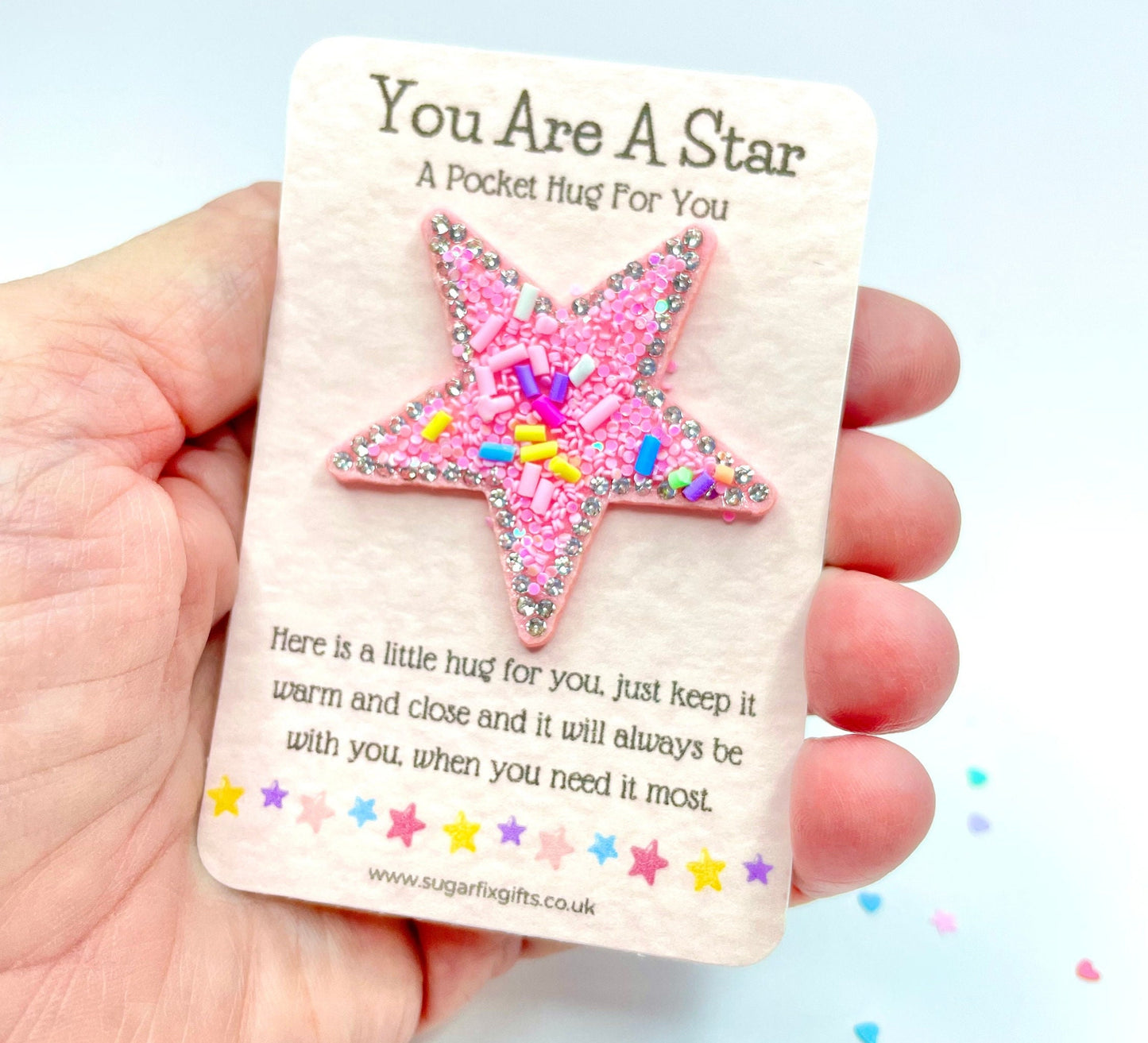 You Are A Star Pocket Hug