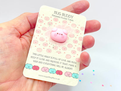 Piggy Wish Pocket Buddy Hug