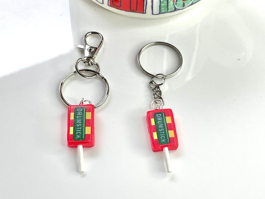 Drumstick Lolly Keyring