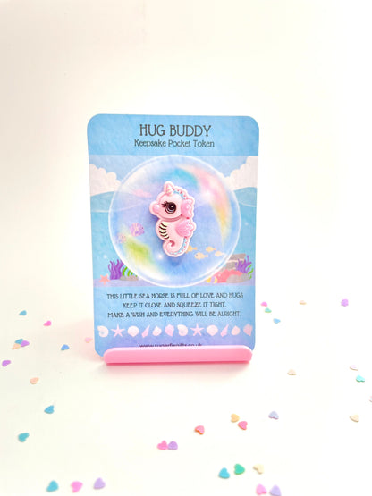 Sea Horse Buddy Pocket Hug