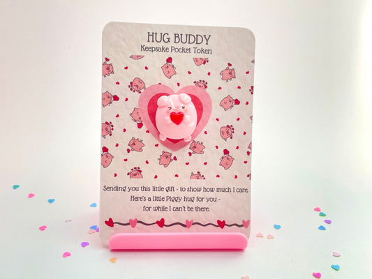 Pig Heart Pocket Hug Buddy
