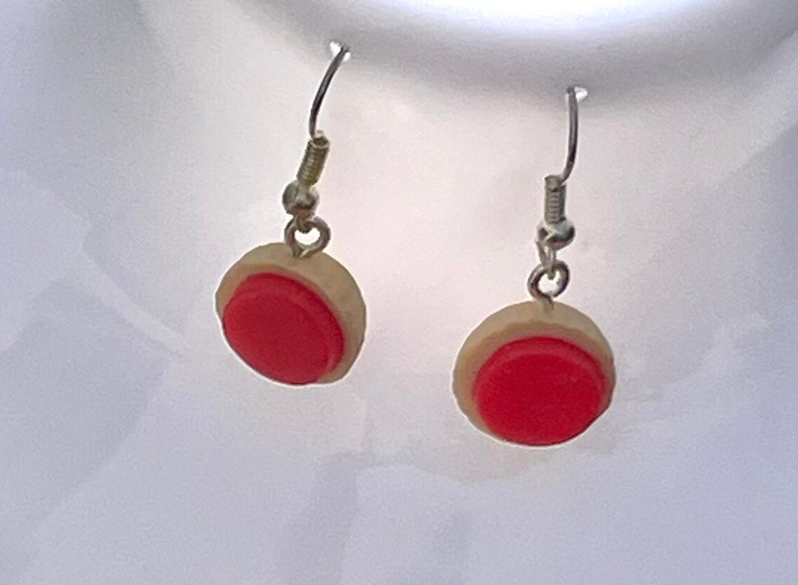 Silver Jam Tart Earrings