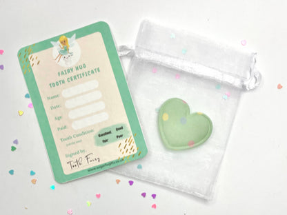 Green Tooth Fairy Pocket Hug Gift Set