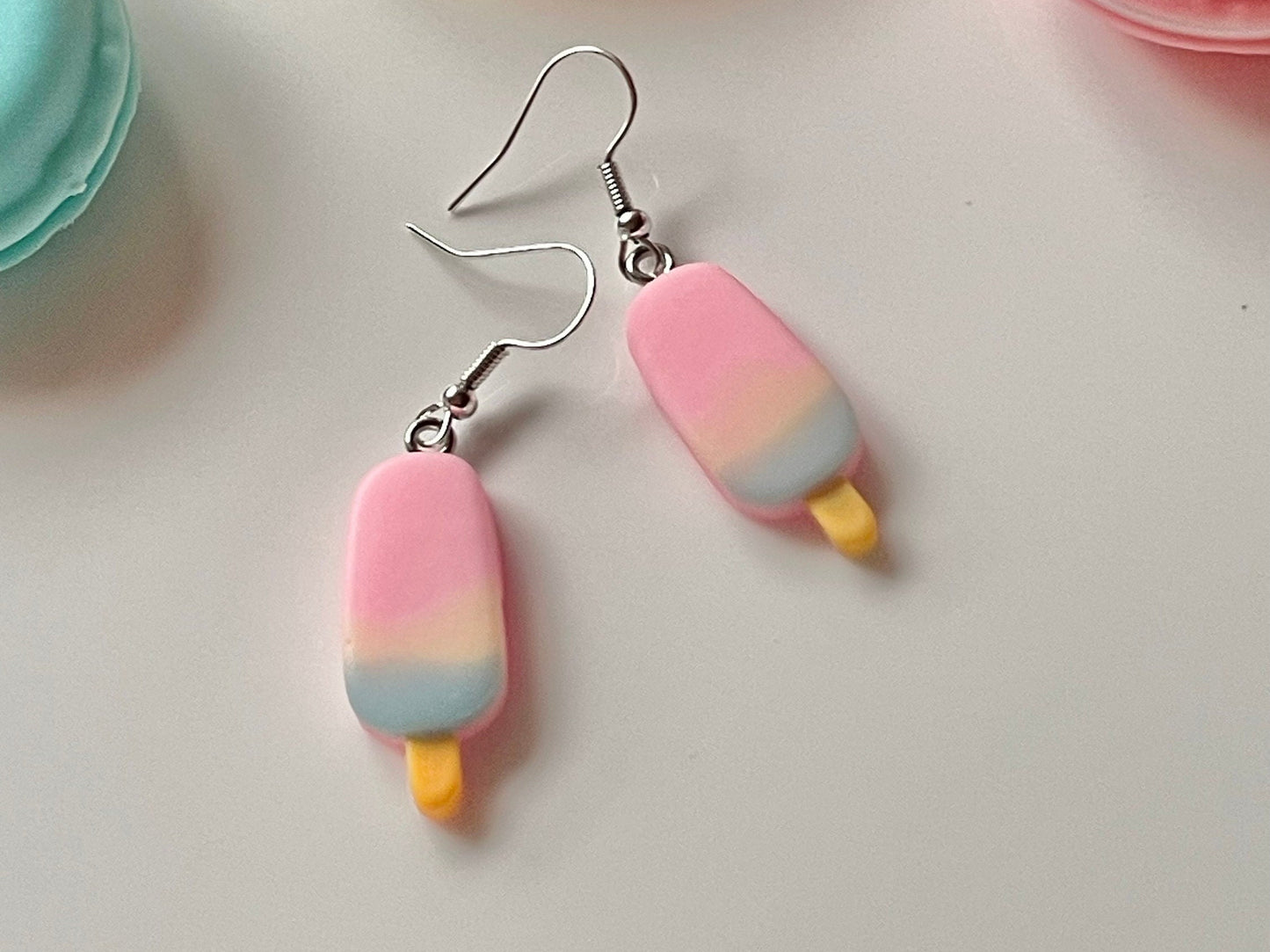 Sterling Silver Lollipop Earrings