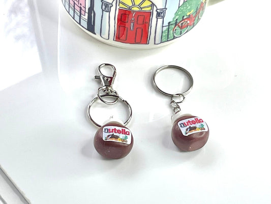 Hazelnut Chocolate Nutella Keyring