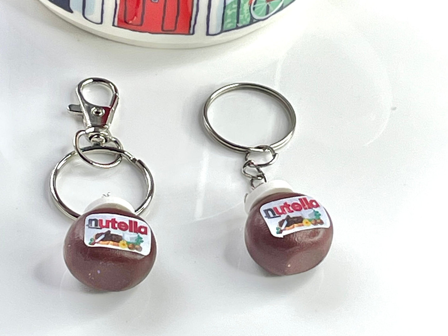 Hazelnut Chocolate Nutella Keyring