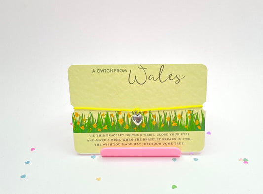 Welsh Cwtch Wish Bracelet