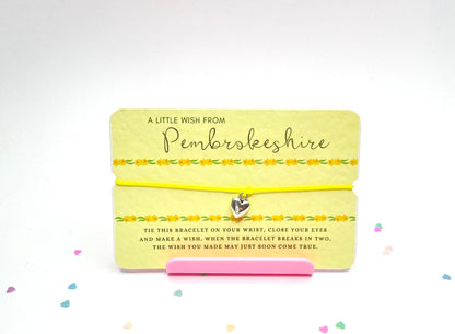 Pembrokeshire Wishes Wish Bracelet