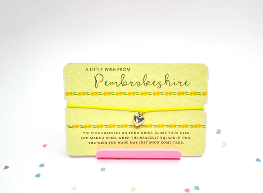 Pembrokeshire Wishes Wish Bracelet