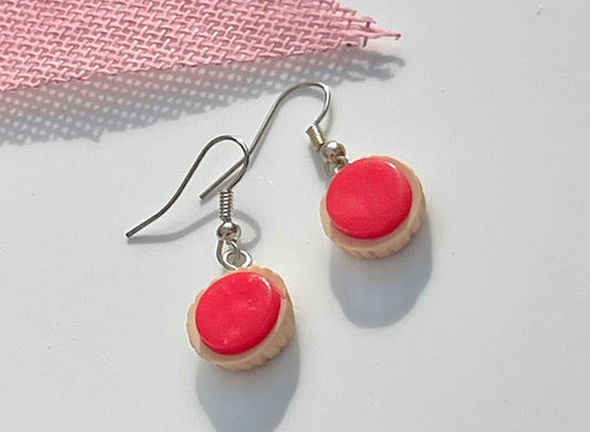 Silver Jam Tart Earrings