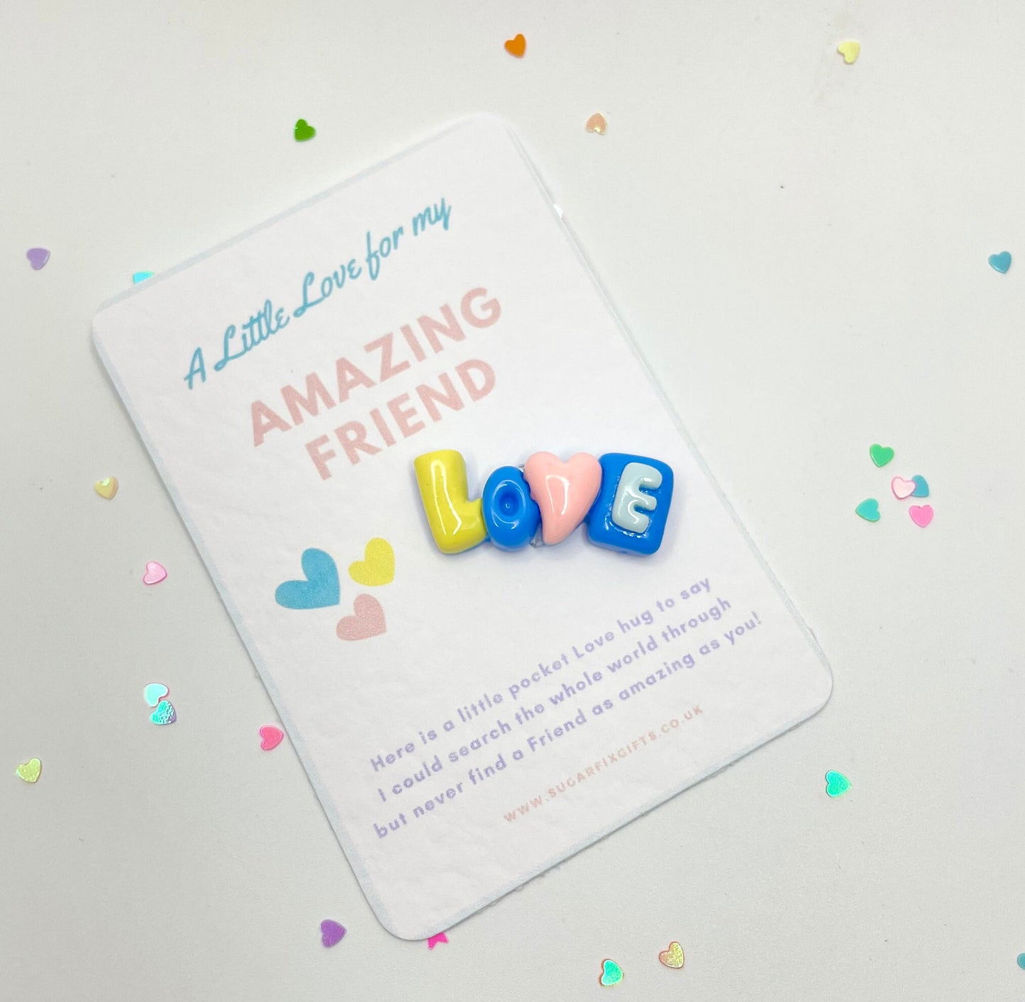 Amazing Friend Pocket Hug