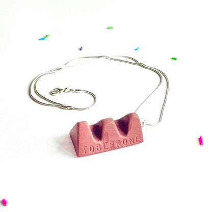 Chocolate Toblerone Pendant