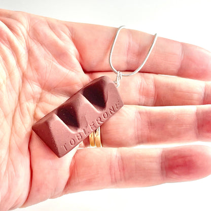 Chocolate Toblerone Pendant