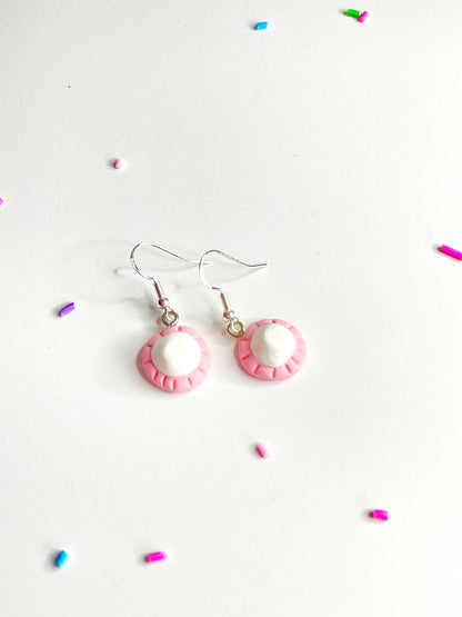 925 Foam Mushroom Earrings