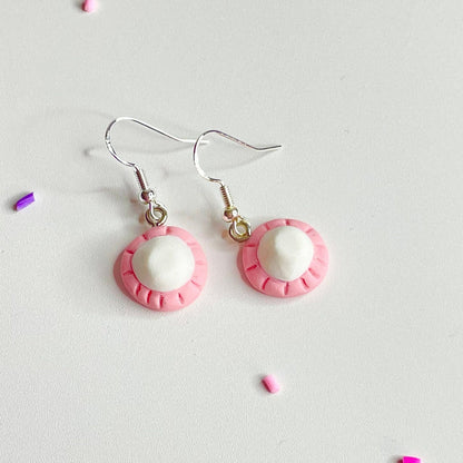 925 Foam Mushroom Earrings