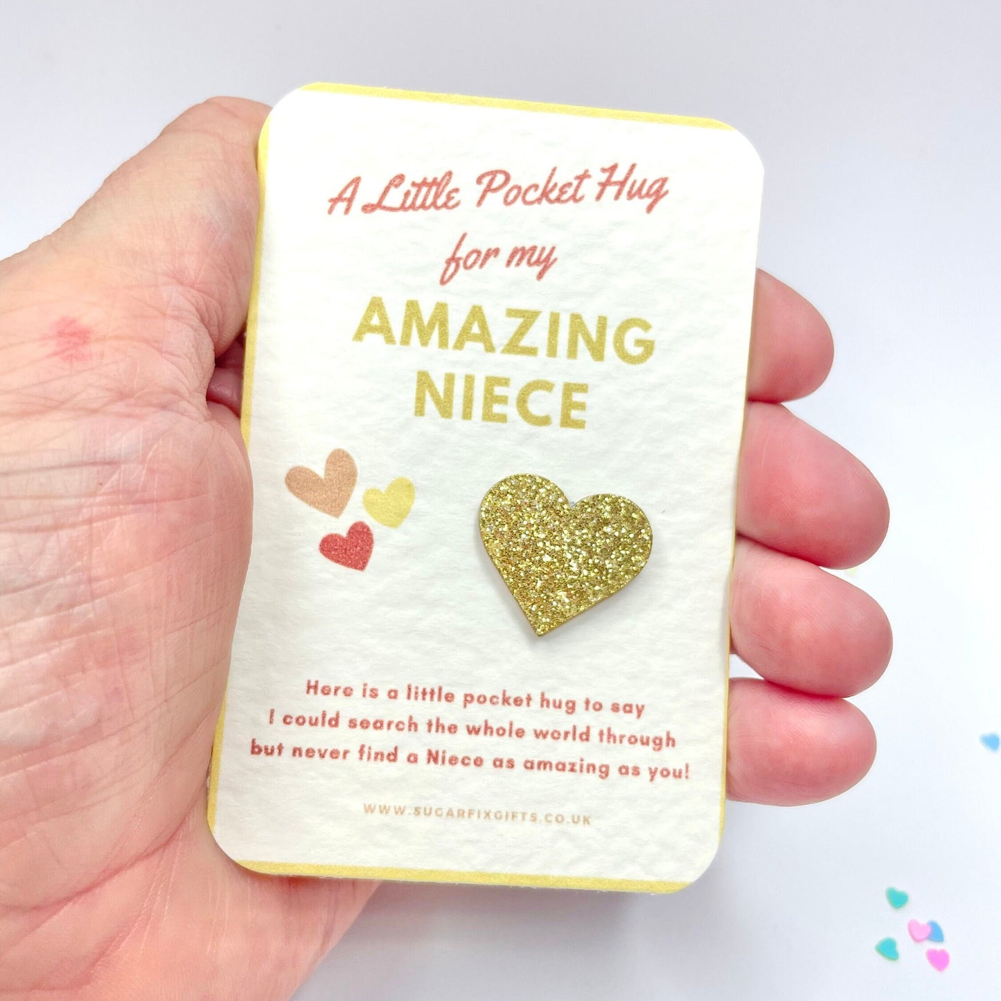 Amazing Niece Pocket Hug