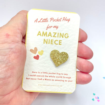 Amazing Niece Pocket Hug