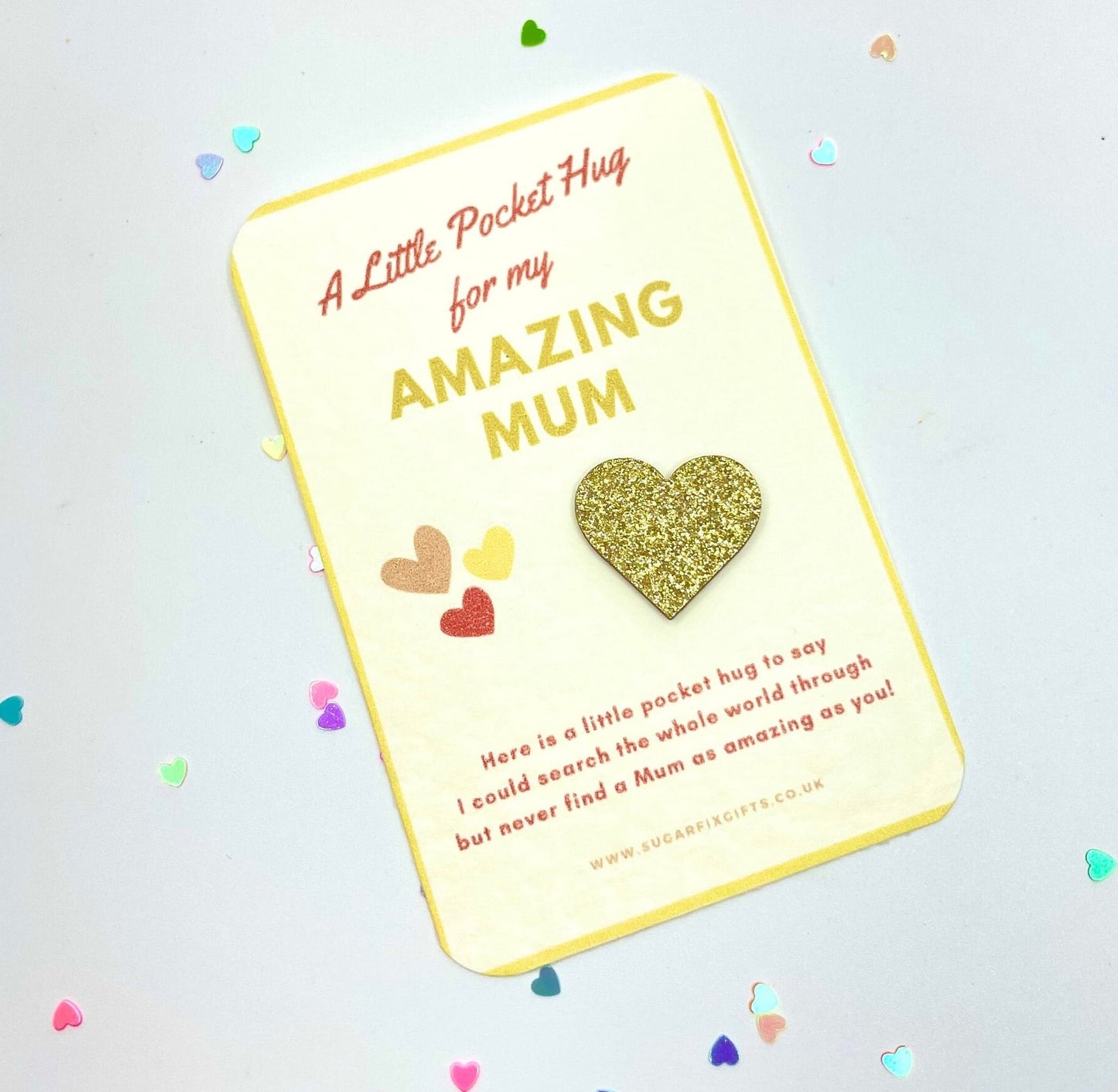 Amazing Mum Pocket Hug