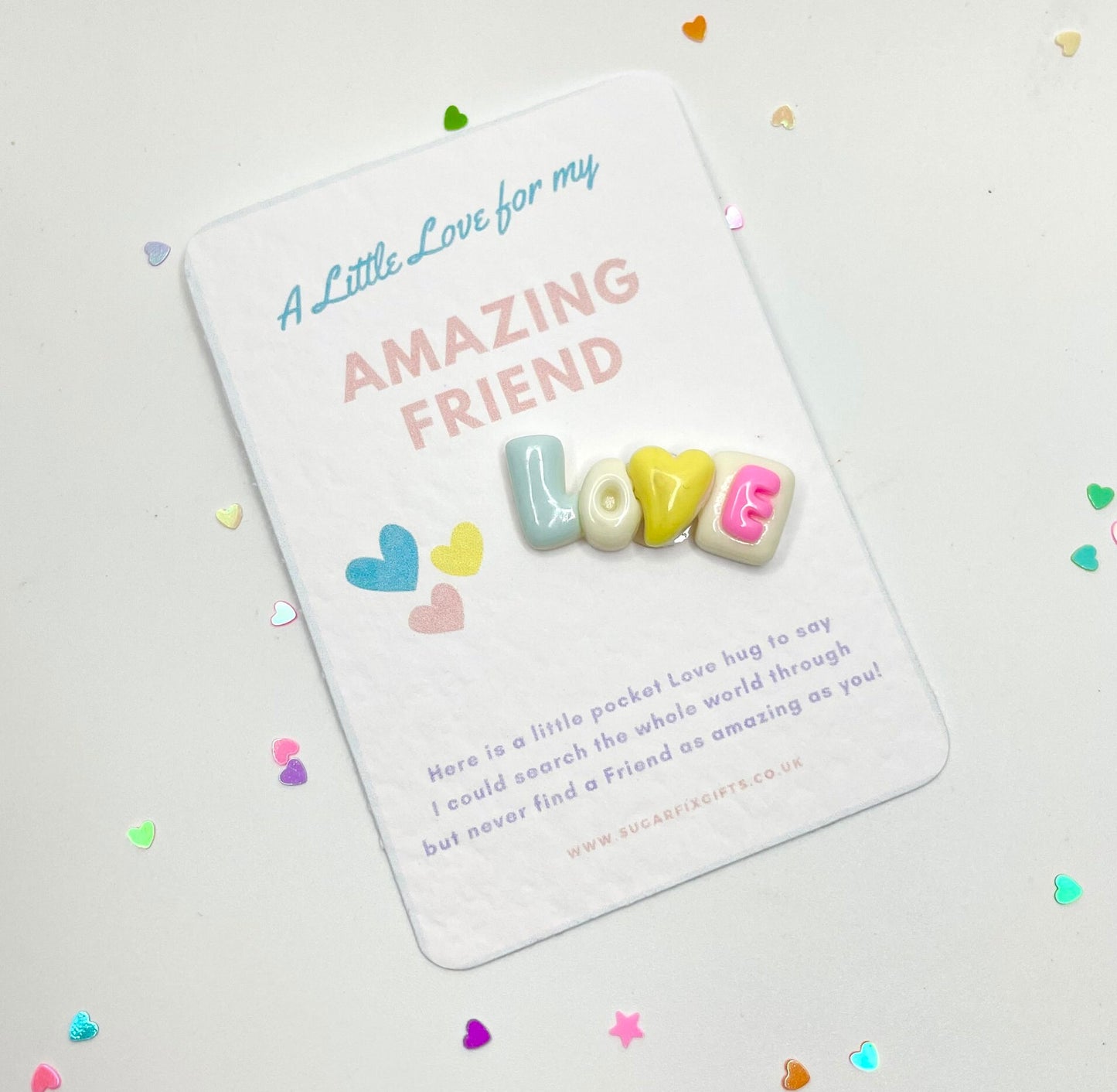 Amazing Friend Pocket Hug