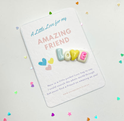 Amazing Friend Pocket Hug