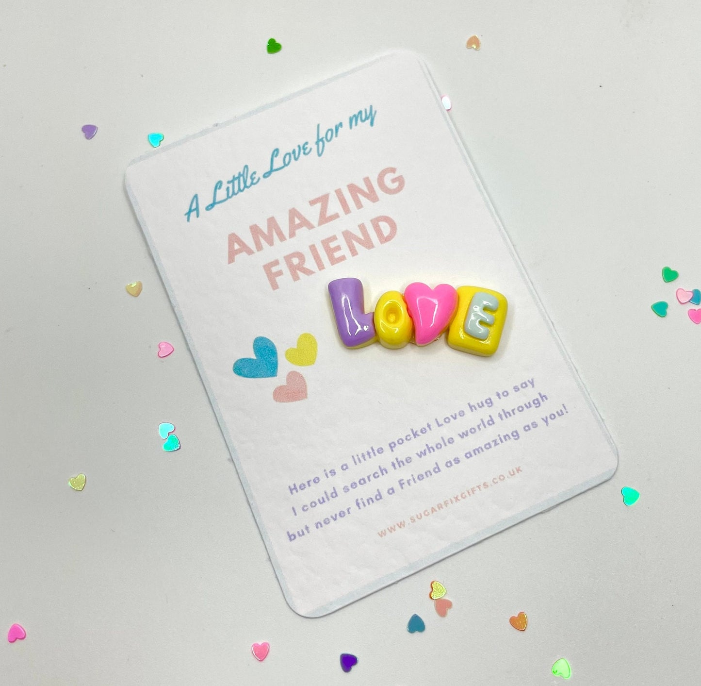 Amazing Friend Pocket Hug