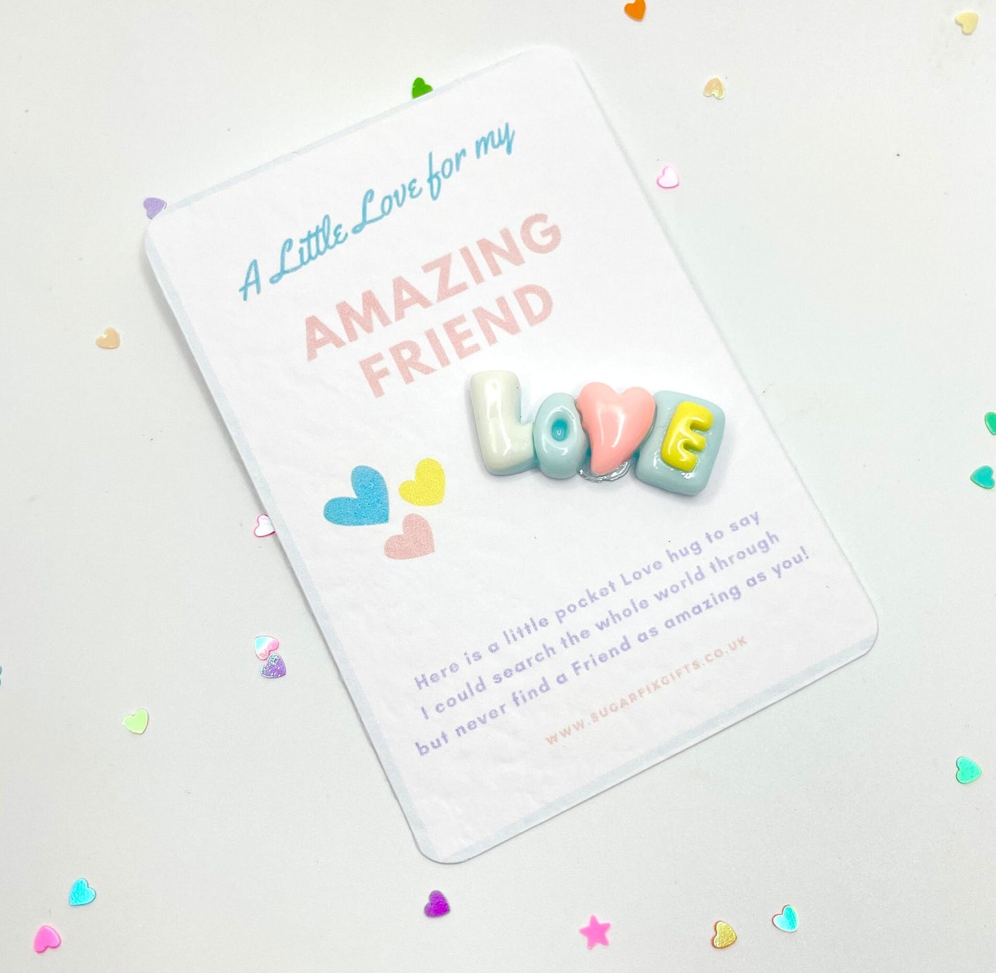 Amazing Friend Pocket Hug