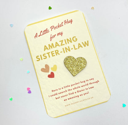 Amazing Sister-in-Law Pocket Hug