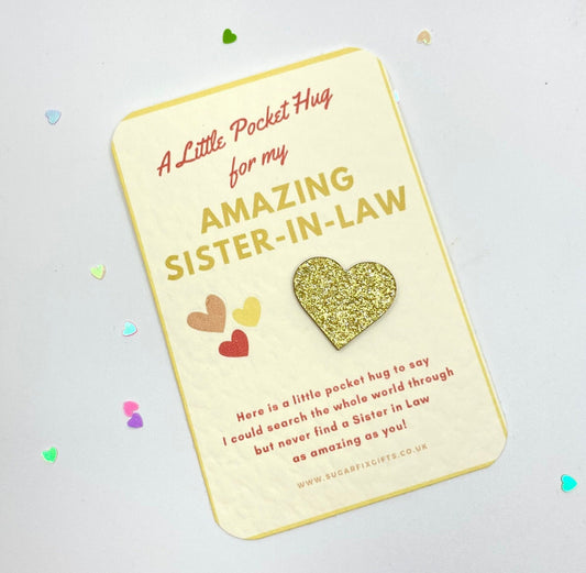 Amazing Sister-in-Law Pocket Hug