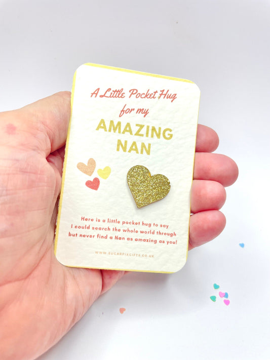 Amazing Nan Pocket Hug