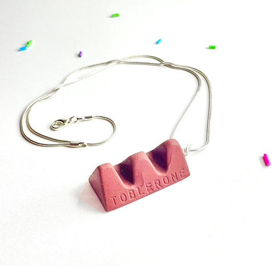 Chocolate Toblerone Pendant