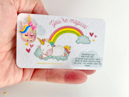 Unicorn Friend Pocket Hug