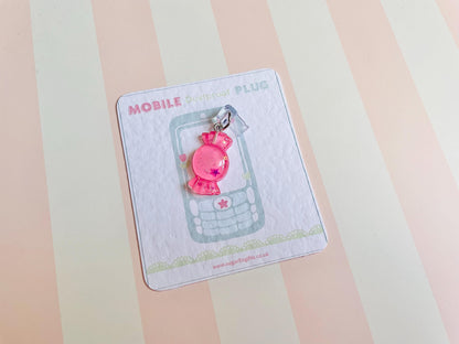 Sweet Candy Dust Plug Phone Charm