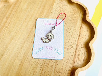 Pet Dog Phone Charm