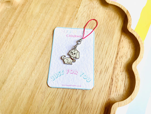 Pet Dog Phone Charm