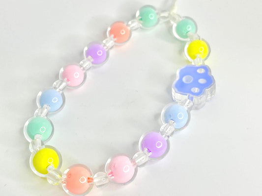 Pastel Paw Phone Charm Strap