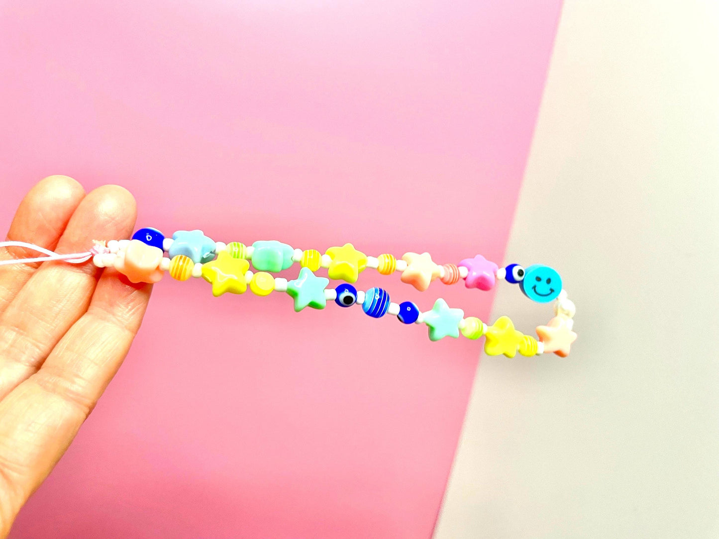 Vibrant Summer Mobile Phone Strap