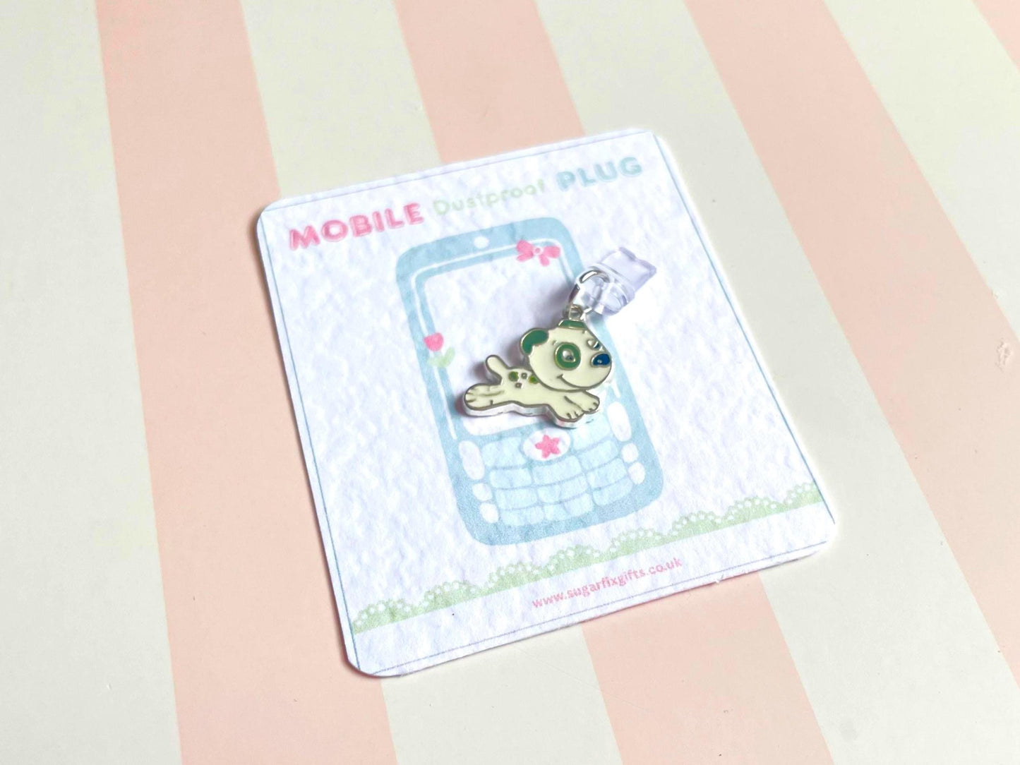 Dog Dust Plug Phone Charm