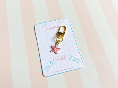 Starfish Key Charm Pocket Hug