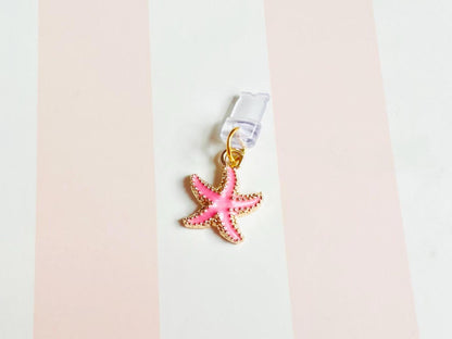 Starfish Dust Plug Phone Charm