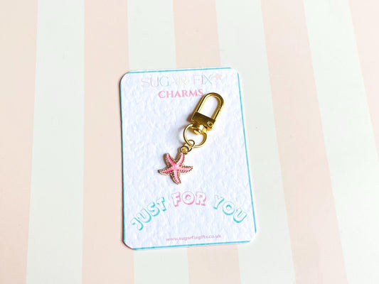 Starfish Key Charm Pocket Hug