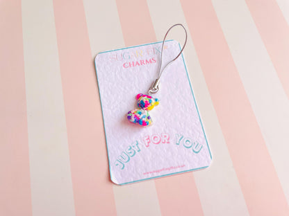 Teddy Bear Phone Charm