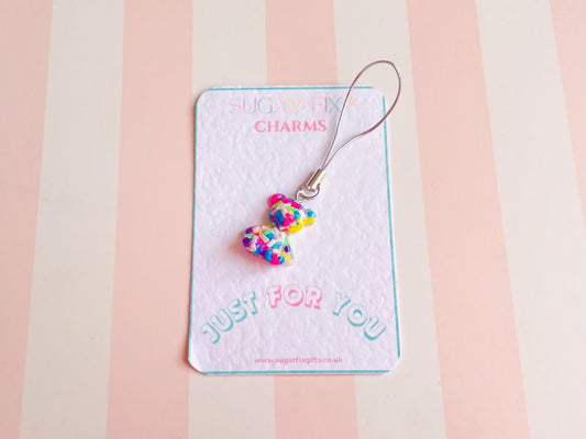 Teddy Bear Phone Charm