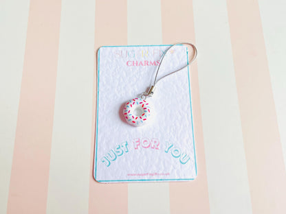 Doughnut Phone Charm