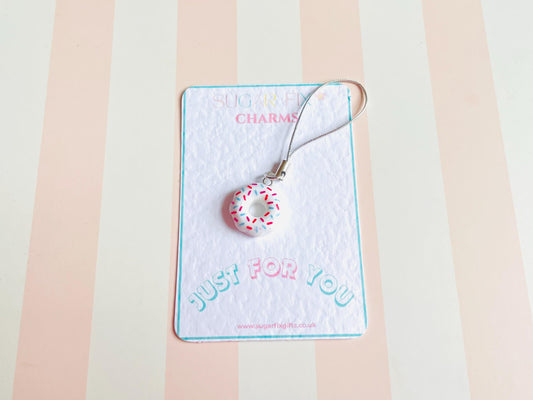 Doughnut Phone Charm