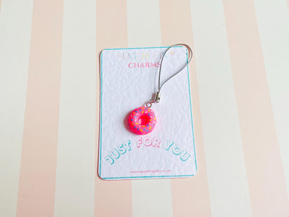 Doughnut Phone Charm