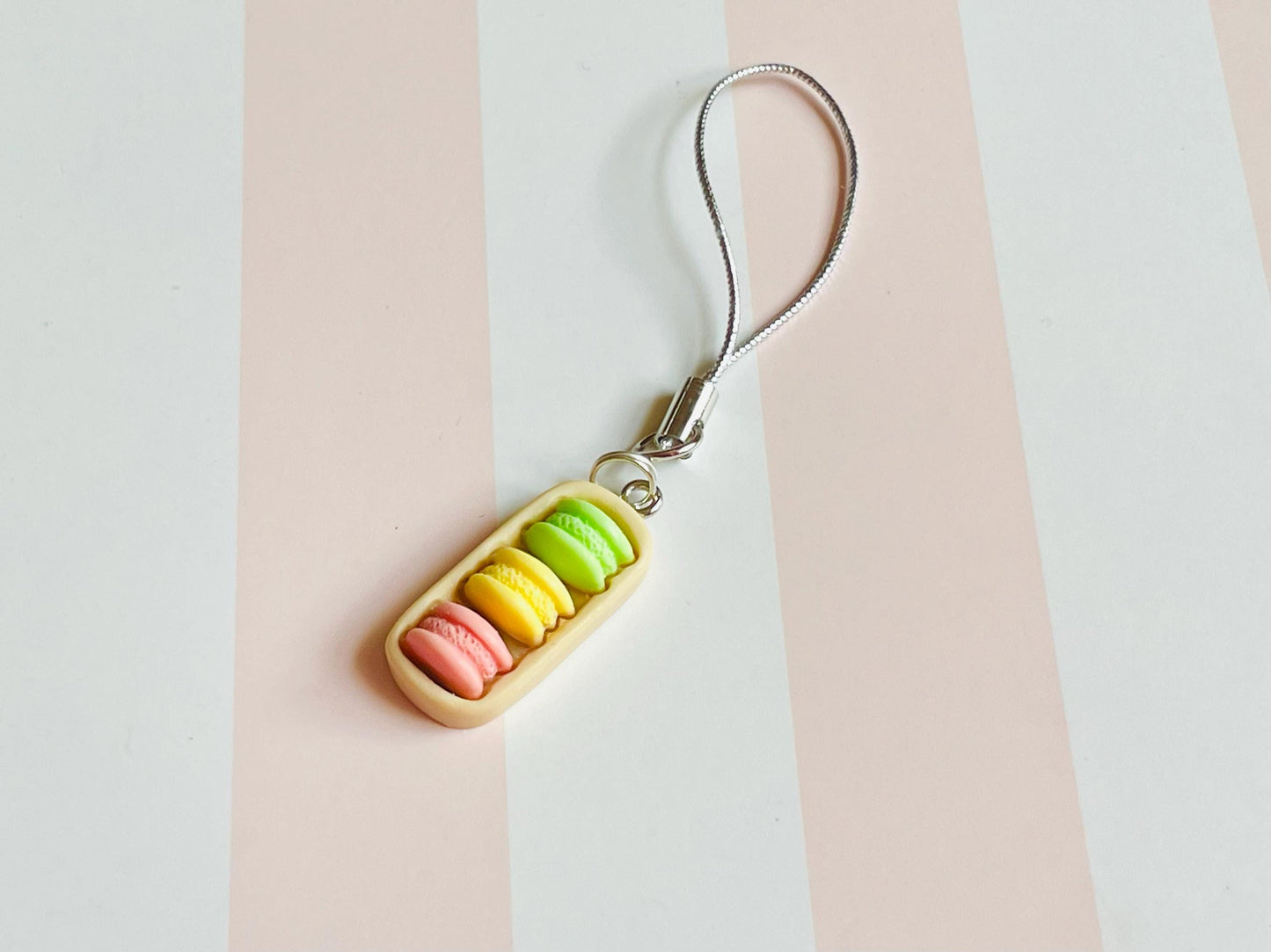 Macaron Phone Charm